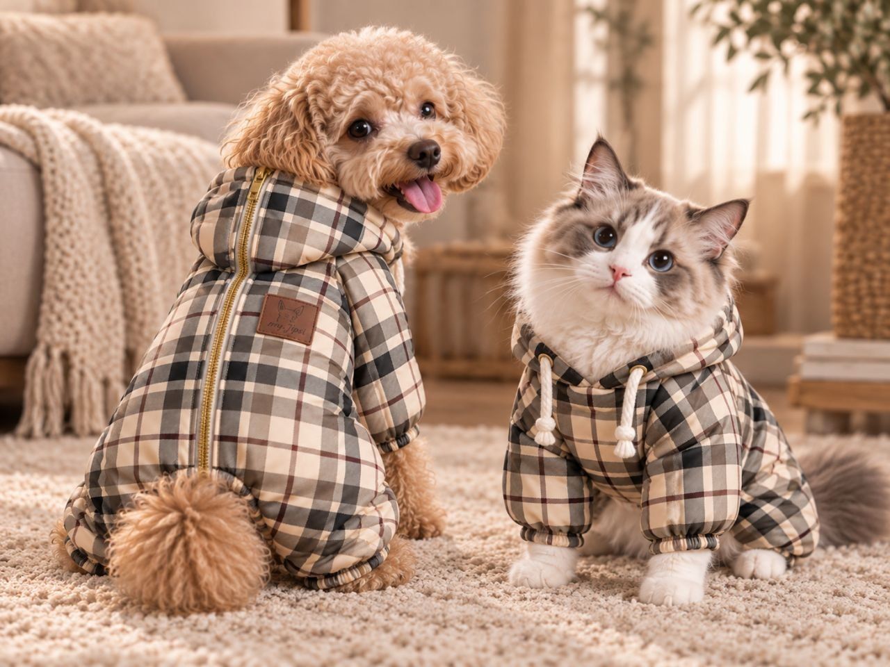 لباس سگ و گربه مدل بارونی ضد آب